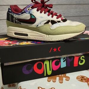 Nike Air Max 1 SP Concepts Men’s with Black and Cream Accents